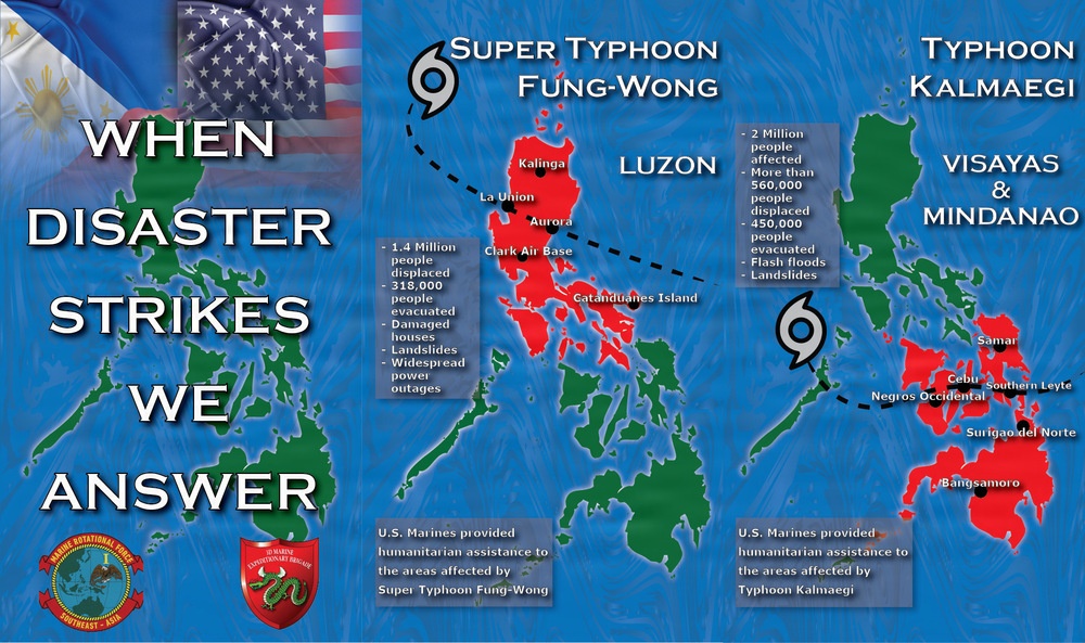 Pacific Marines provide disaster relief in the Philippines