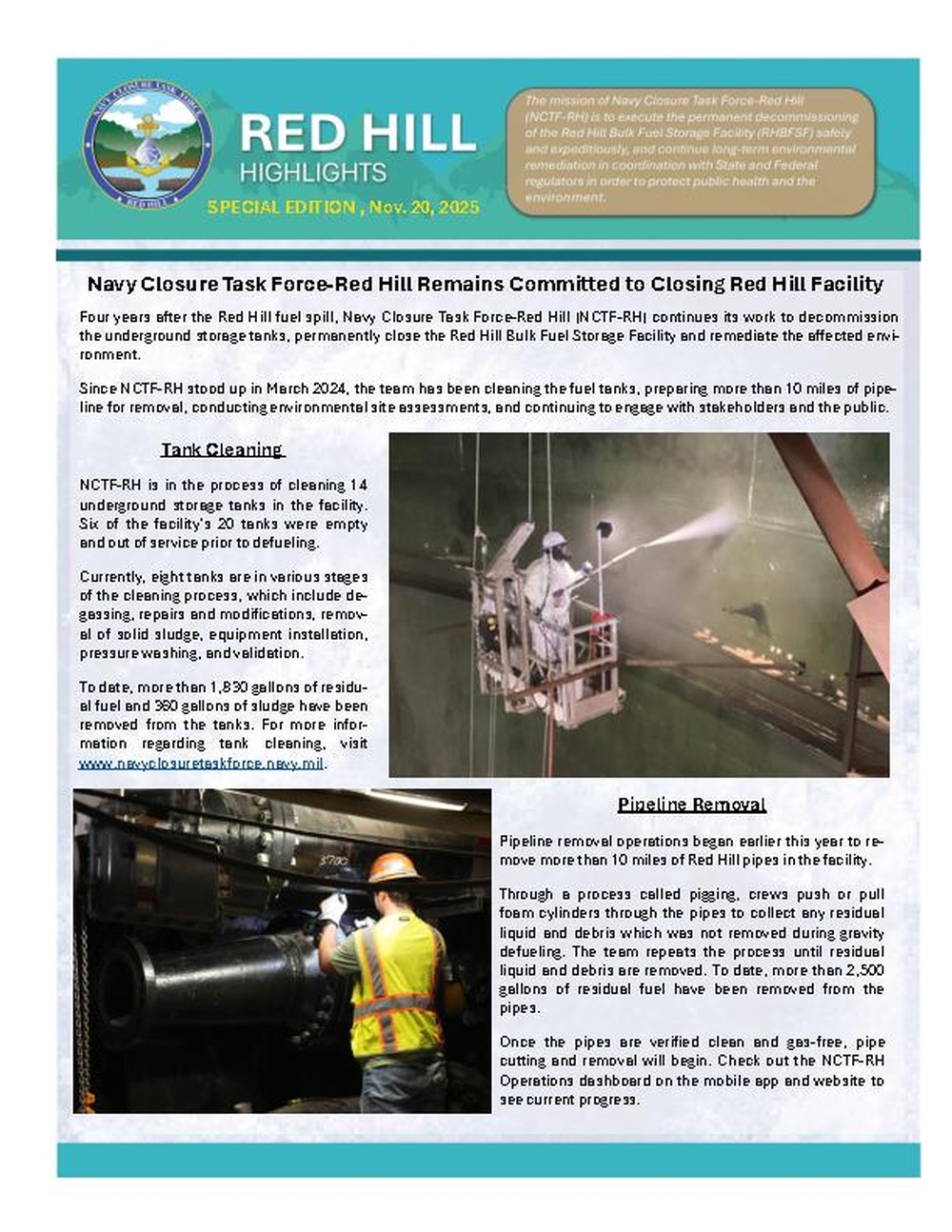 Red Hill Highlights, Special Edition Nov. 20