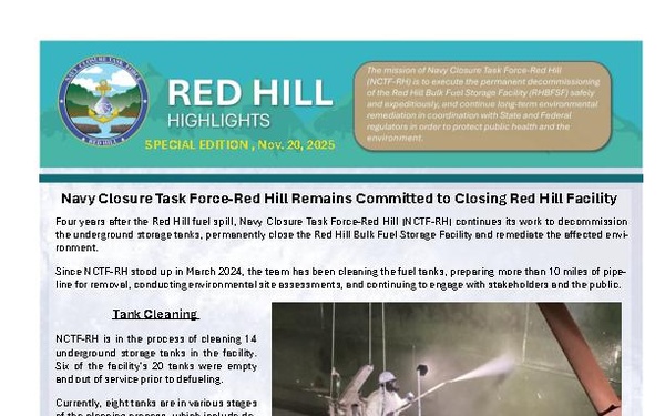 Red Hill Highlights, Special Edition Nov. 20