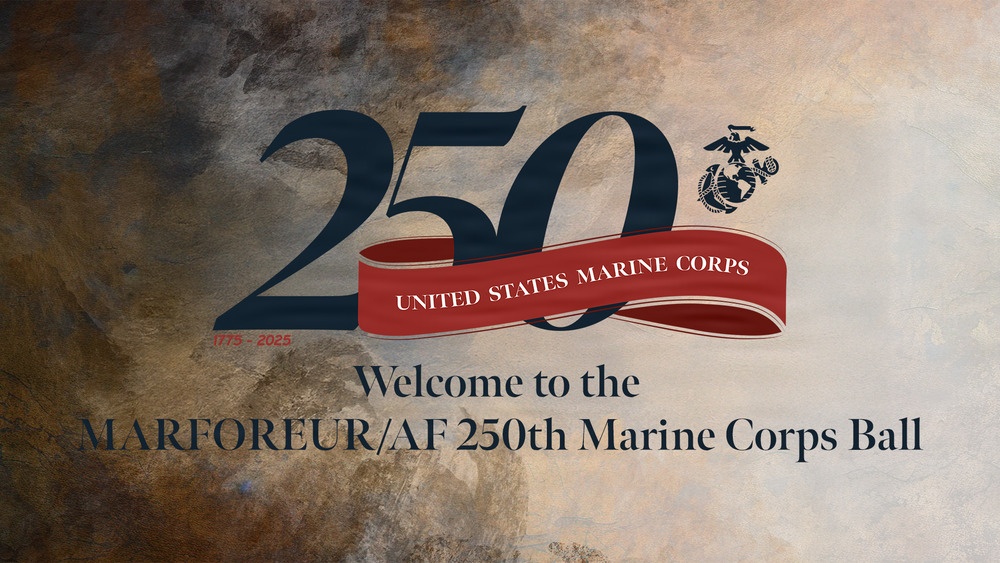 250th Marine Corps Ball | Ball Logo Banner 2