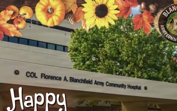 BACH Announces Available Services Thanksgiving Holiday, Fort Campbell DONSA