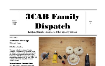 3rd CAB Family Dispatch October