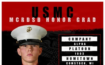 Alpha Company Honor Graduate