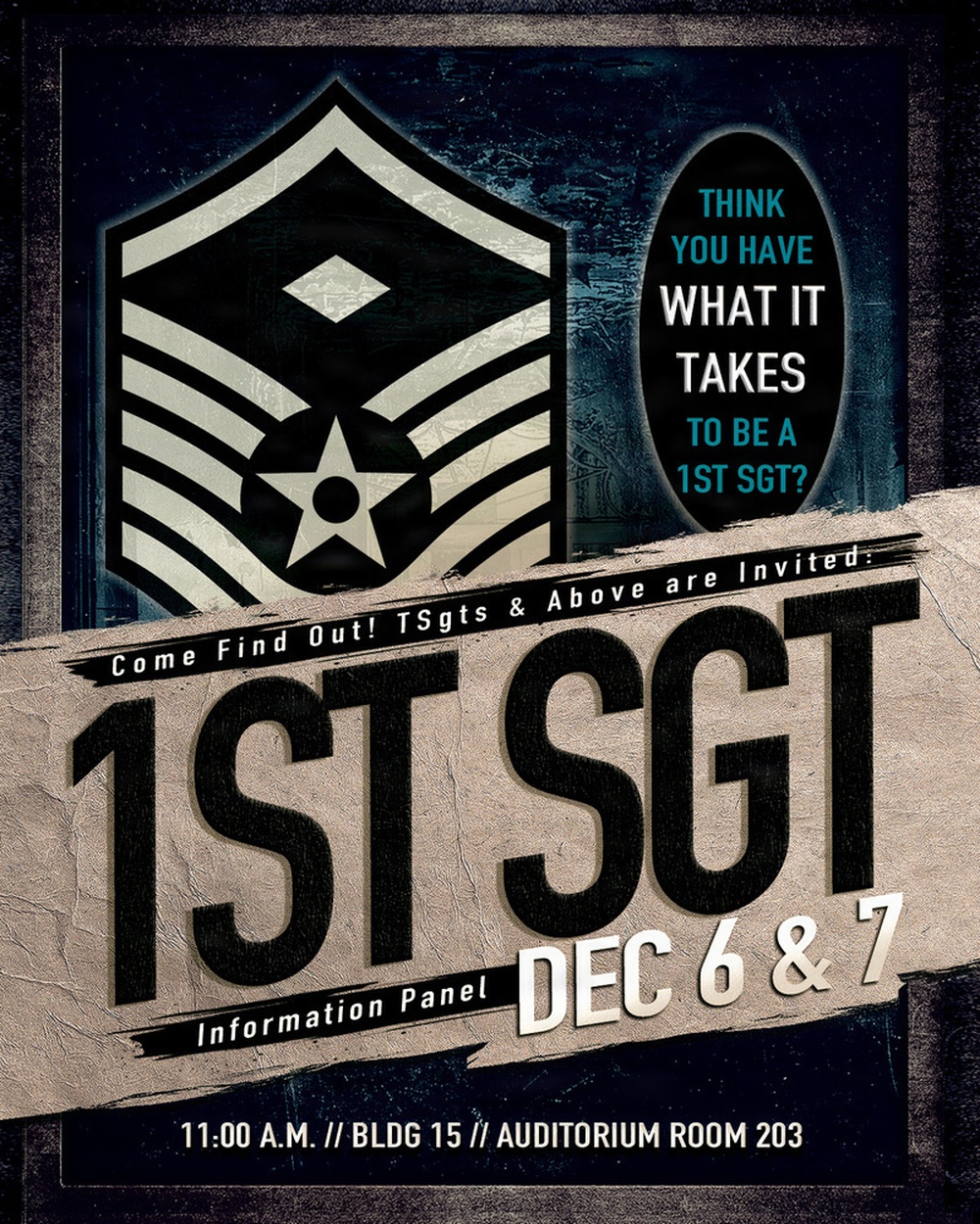 192nd Wing 1st Sgt Info Panel