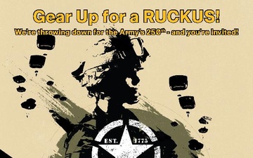 Army Ruckus Invite