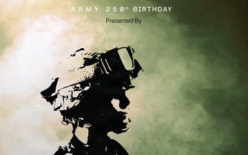Army 250th Ad Poster
