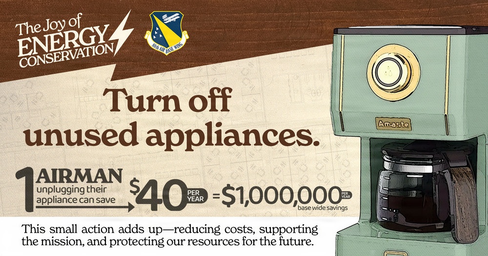 The Joy of Energy Conservation: Social Media Graphic