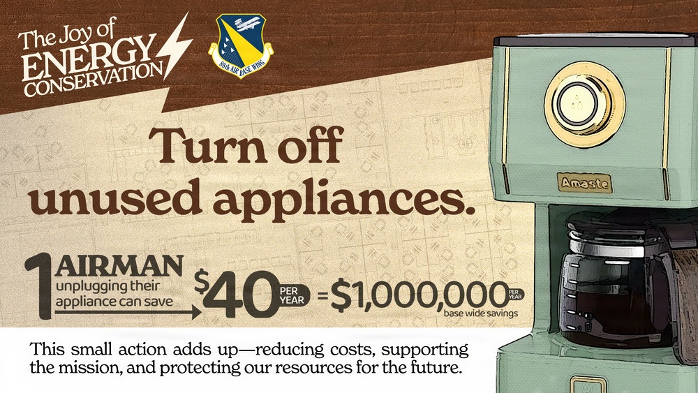 The Joy of Energy Conservation: Social Media Graphic