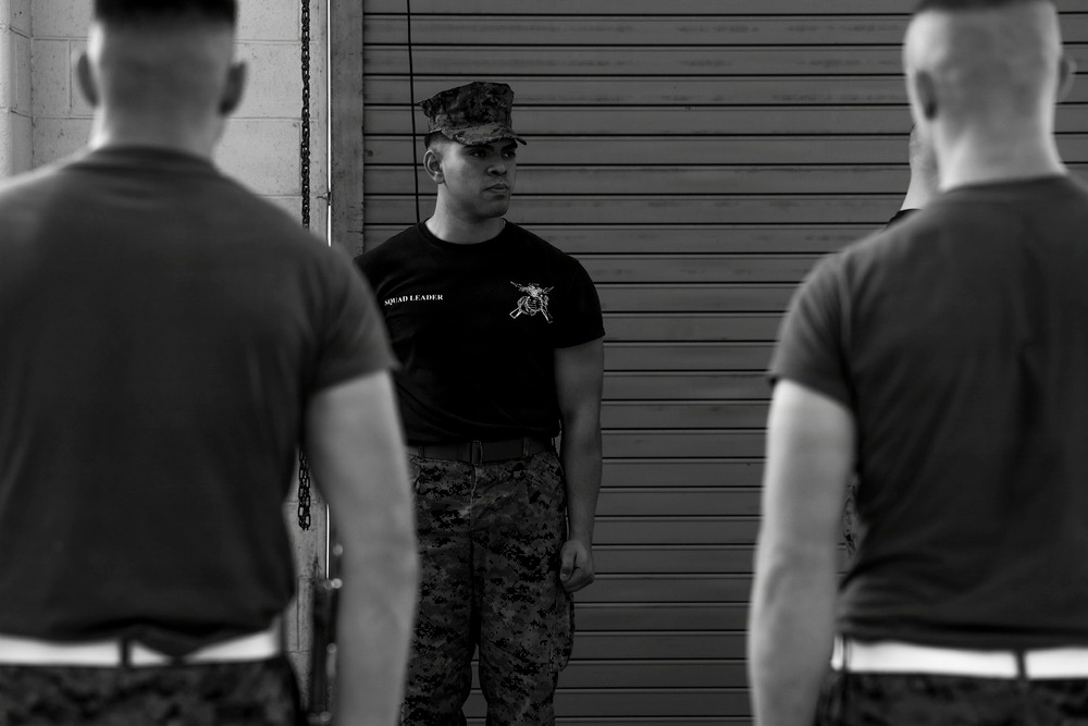 Silent Drill Platoon Selection held at MBW