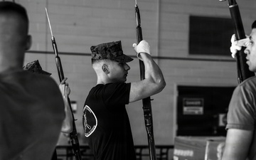 Silent Drill Platoon Selection held at MBW