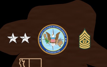 Proof of the Backside of the Joint Task Force Southern Border Coin