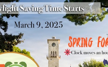 Daylight Saving Time Reminder – Spring Forward!