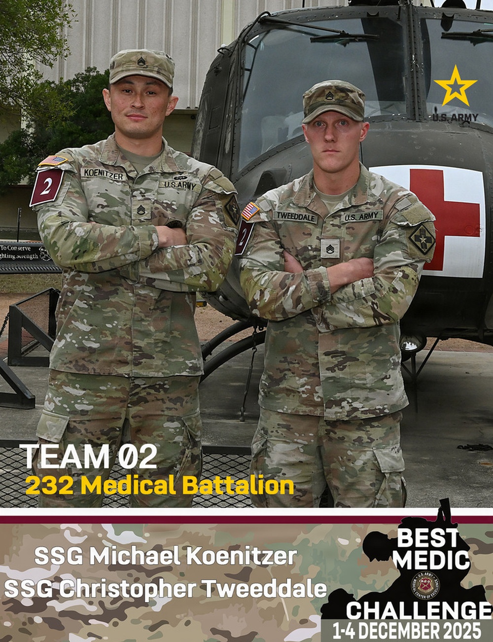 MEDCoE 2025 Best Medic Challenge Teams