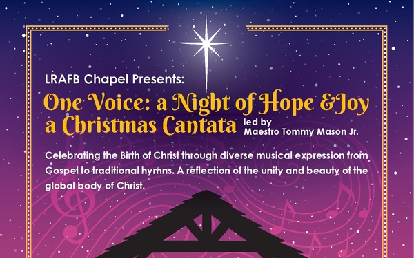 LRAFB Chapel Hosts 2025 Christmas Cantata