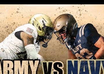Army VS Navy 2025 Graphic