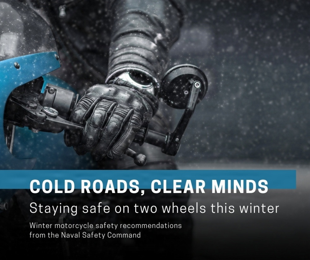 Cold roads, clear minds: staying safe on two wheels this winter