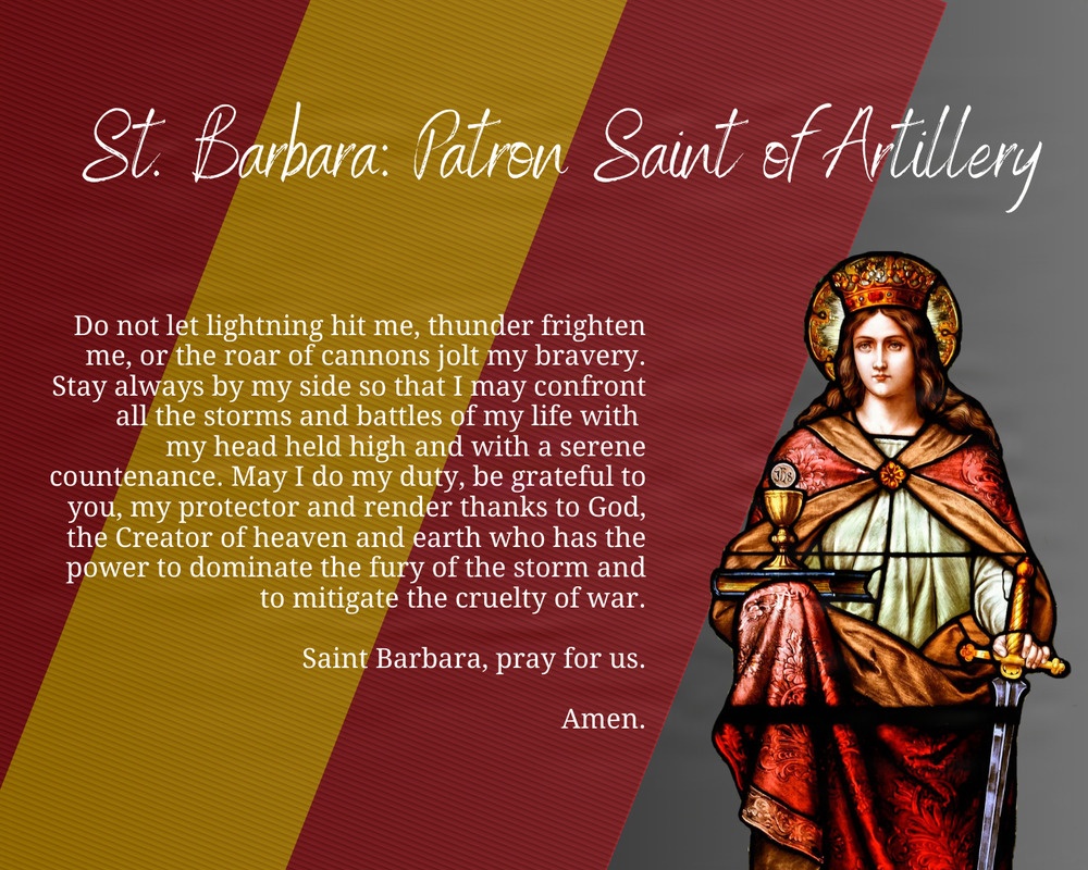 Celebrating St. Barbara
