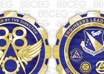 88GEC Excellence Challenge Coin