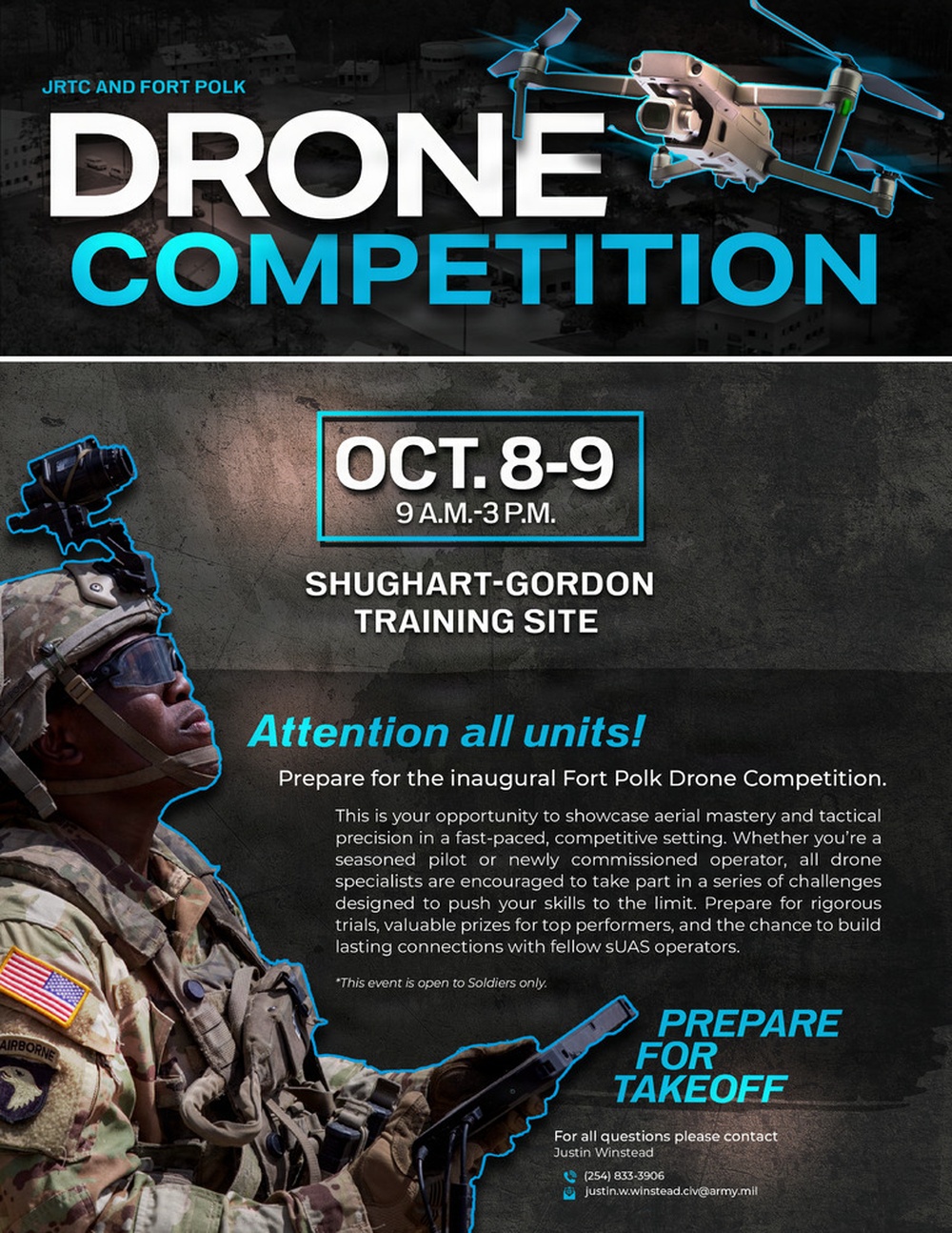 Fort Polk Inaugural Drone Competition