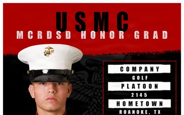 Golf Company Honor Graduate