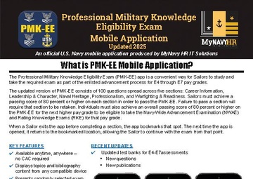 PMK-EE Mobile Application Infosheet