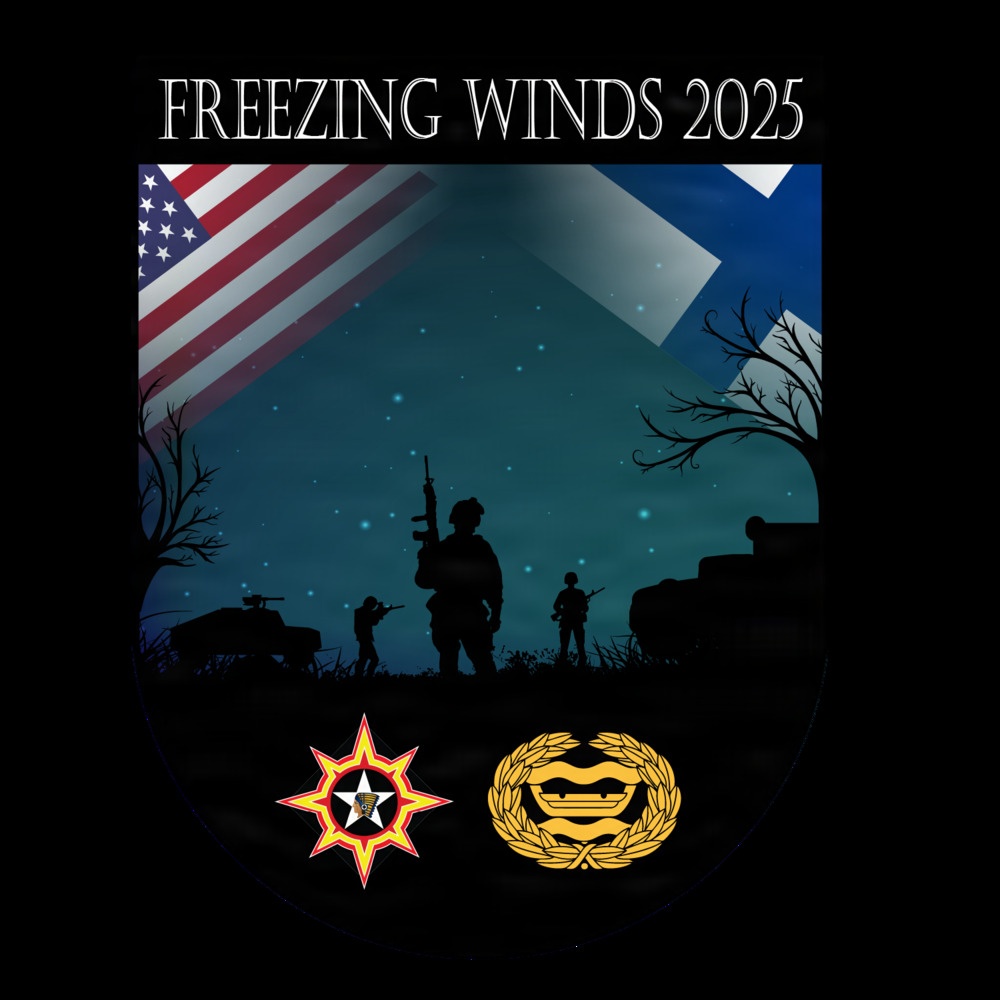 Exercise Freezing Winds 2025 Graphic