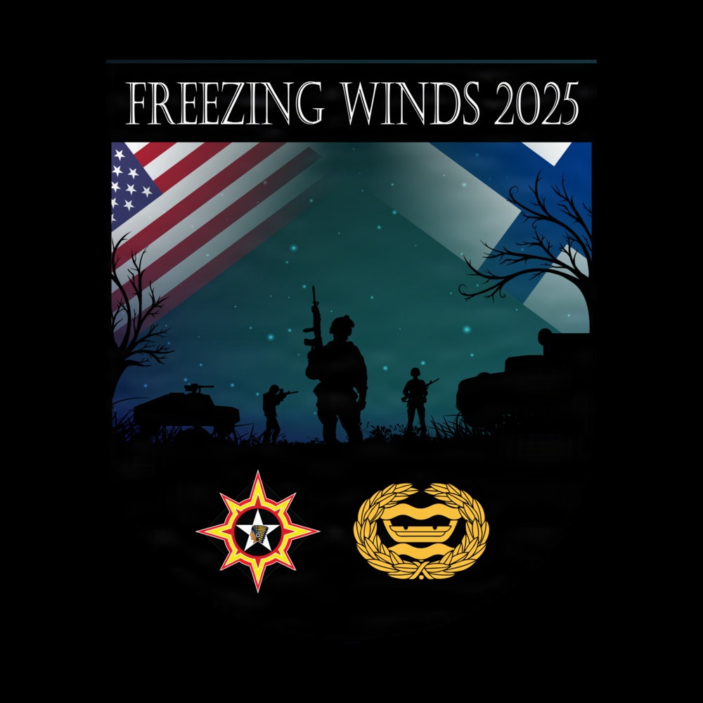 Exercise Freezing Winds 2025 Graphic