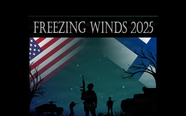 Exercise Freezing Winds 2025 Graphic