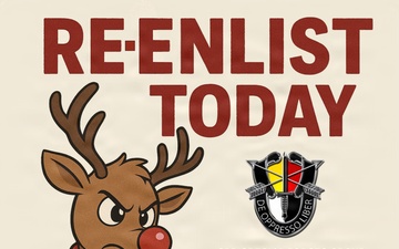 3rd Special Forces Group (Airborne) Holiday Retention Poster