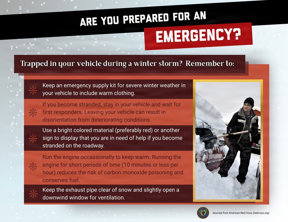 Don't get snowed in: prepare for winter storms