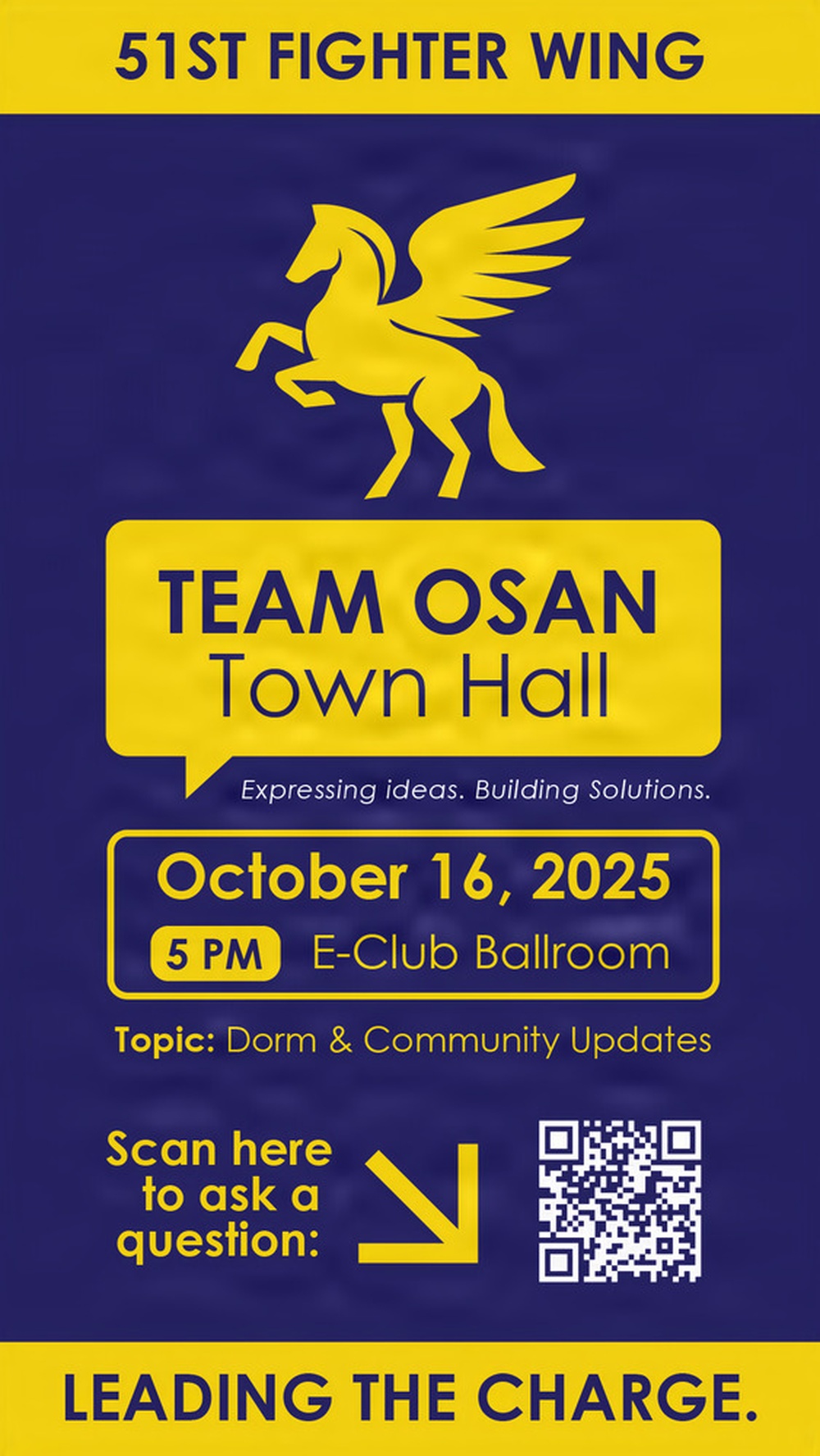 Team Osan Town Hall