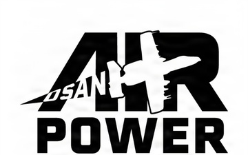 Osan Air Power Days 2025 - Logo (W/B)