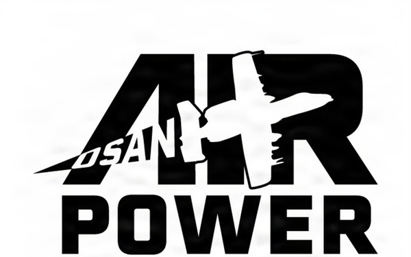 Osan Air Power Days 2025 - Logo (W/B)