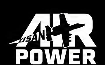 Osan Air Power Days 2025 - Logo (B/W)