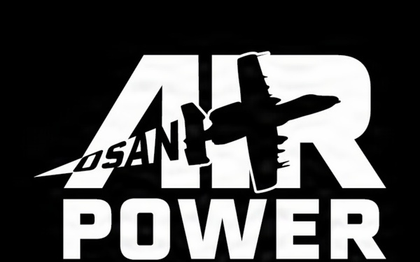 Osan Air Power Days 2025 - Logo (B/W)