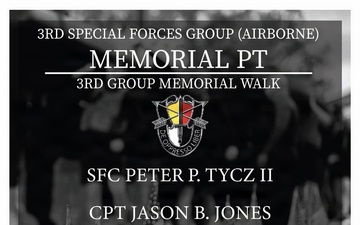 3rd SFG Honors the Fallen