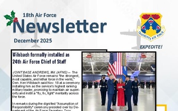 Eighteenth Air Force Dec 2025 Newsletter