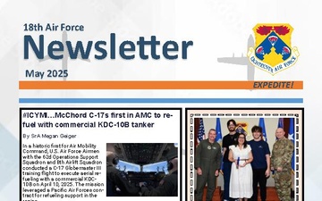 Eighteenth Air Force May 2025 Newsletter