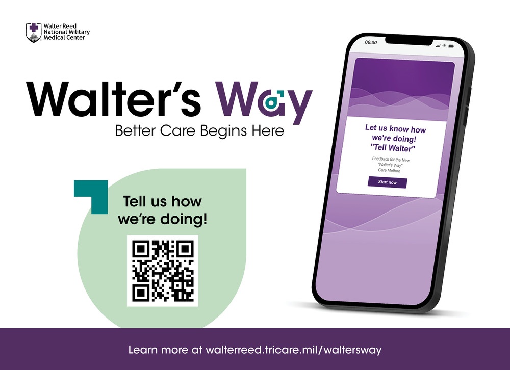 Walter's Way Feedback Form Advertisement