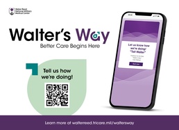 Walter's Way Feedback Form Advertisement