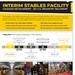 Interim Stables Facility Timeline Infographic