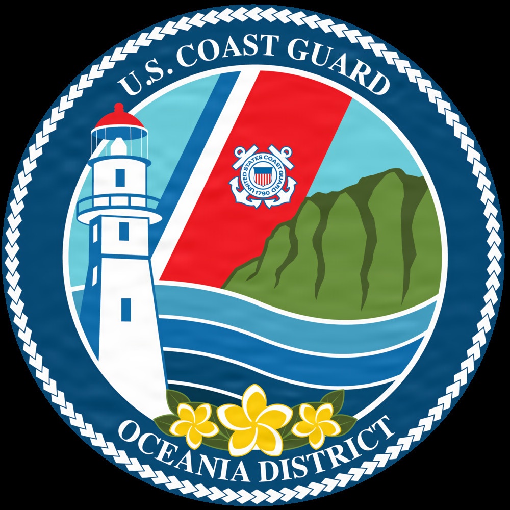 U.S. Coast Guard Oceania District Emblem