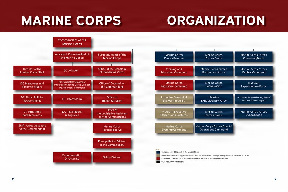 Marine Corps Organization Chart