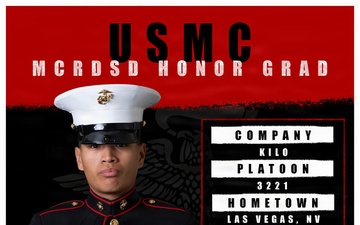 Kilo Company Honor Graduate