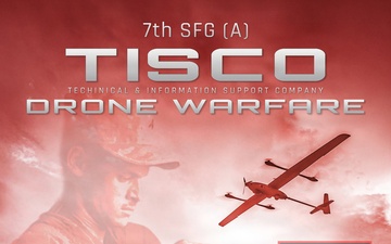 7th SFG(A) TISCO Drone Warfare Poster Graphic