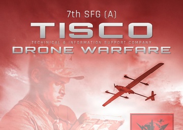 7th SFG(A) TISCO Drone Warfare Poster Graphic
