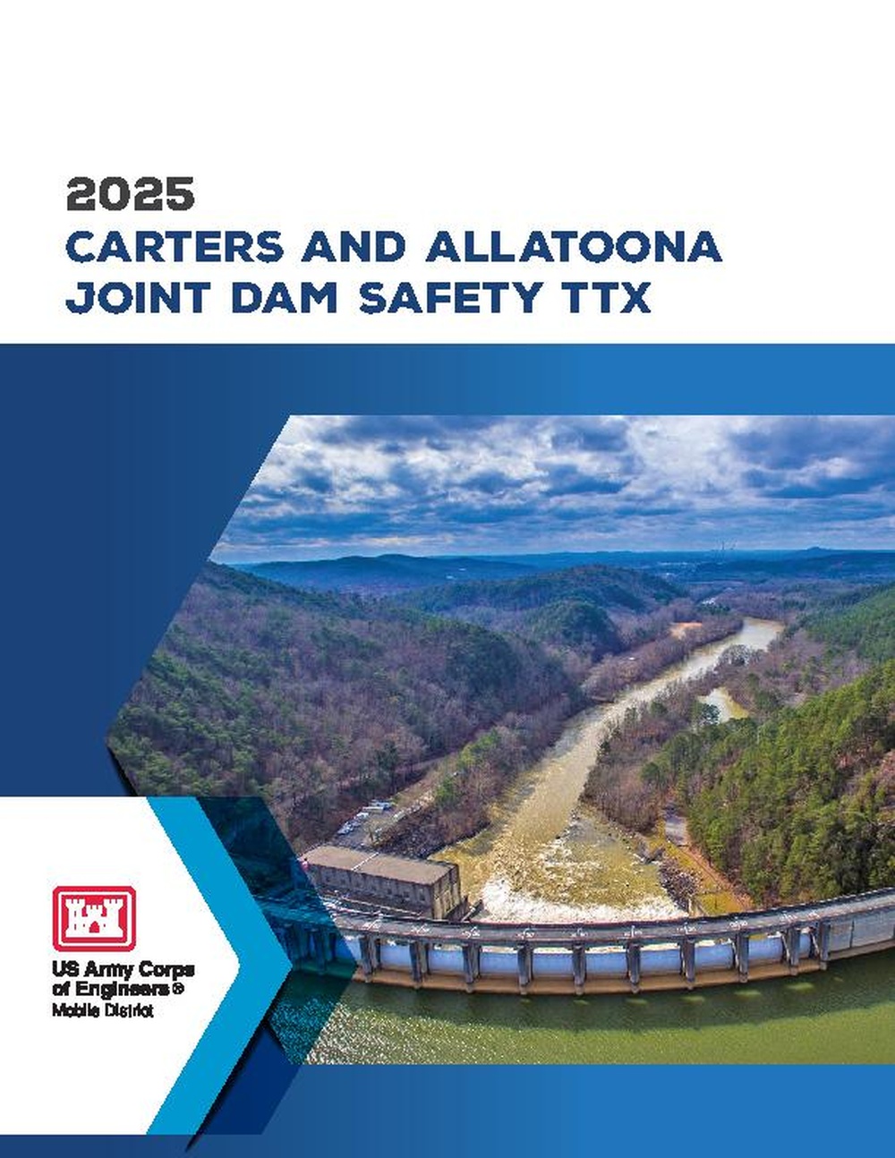 2025 Carters and Allatoona Joint Dam Safety Tabletop Exercise Situational Pamphlet