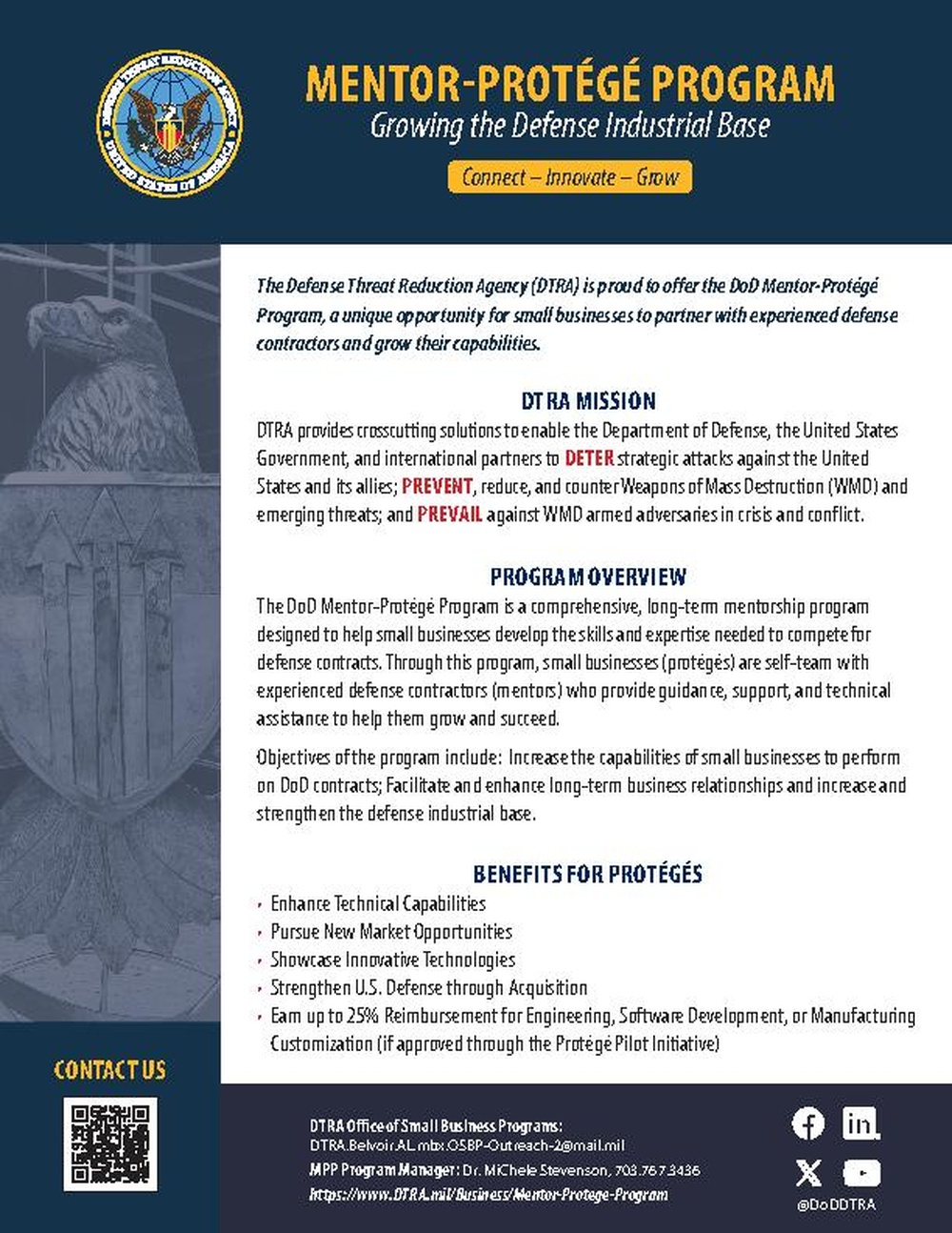 Mentor Protege Program Flyer