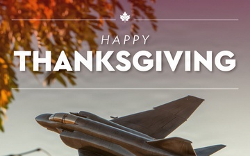 USAFA Social media graphic to celebrate Thanksgiving