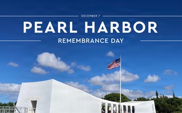 U.S. Air Force Academy Social Media Pearl Harbor Remembrance Day Graphic